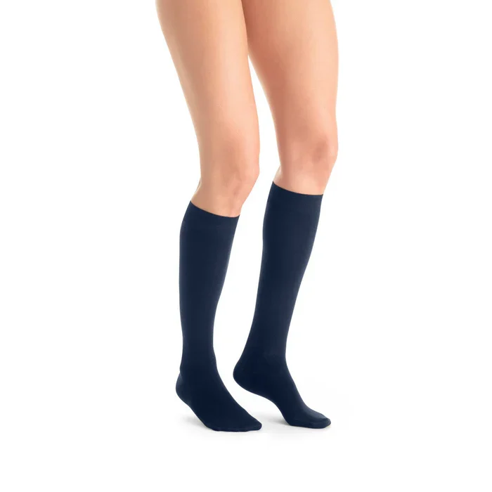 JOBST UltraSheer Knee High midnight navy