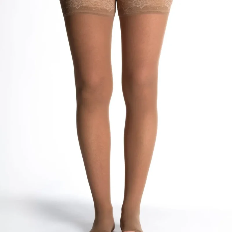 Sigvaris Women's Style Sheer Thigh-High Open-Toe