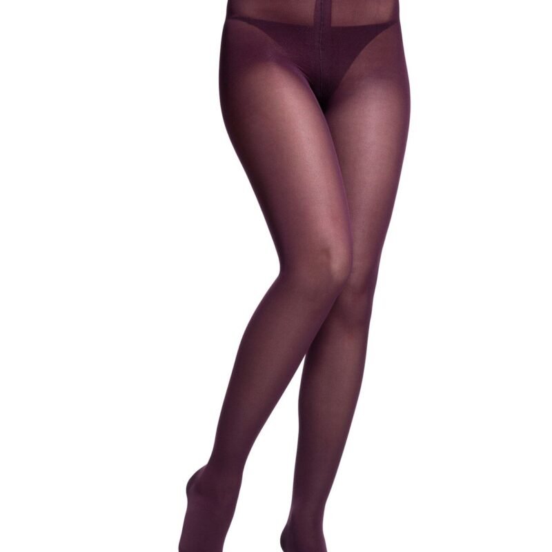 sigvaris Soft Opaque Pantyhose mulberry