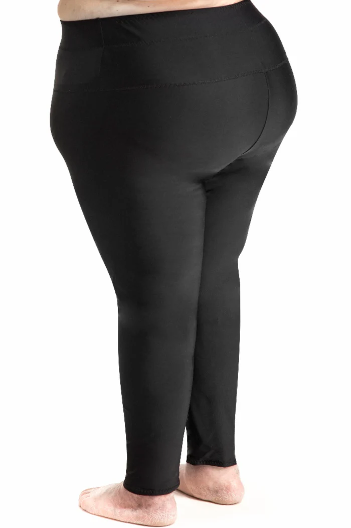 Wear Ease Compression Capris rear