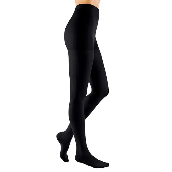 mediven comfort panty compression stockings closed toe ebony