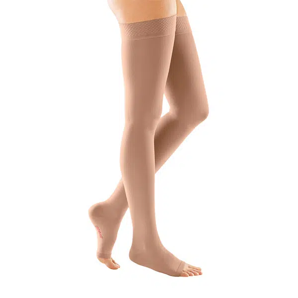 mediven forte thigh high compression stockings
