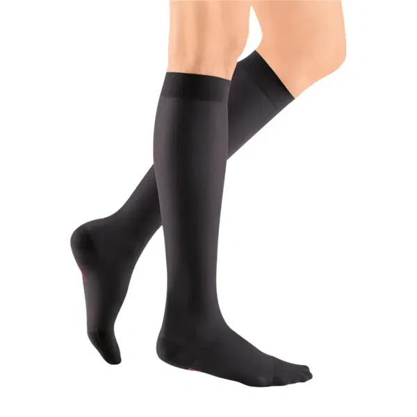 mediven sheer and soft calf high black