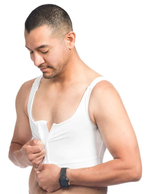 wear ease compression vest for men zipper