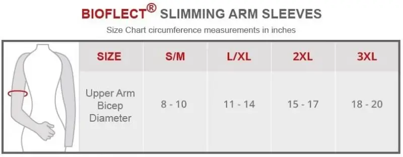 Bioflect Bi Lateral Compression Arm Sleeves - Image 3