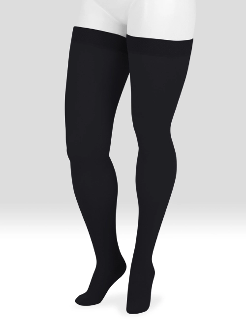 Juzo Dynamic Thigh High Stockings black