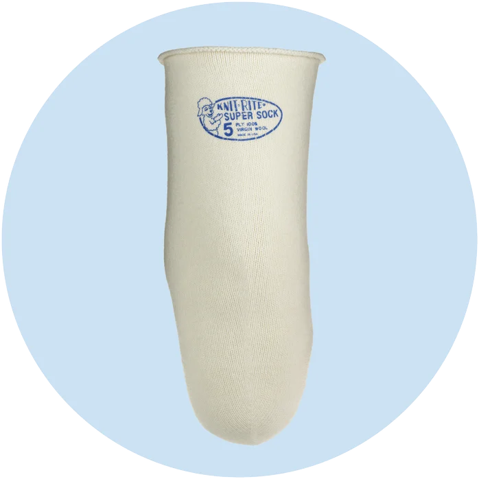 knit rite super sock prosthetic sock