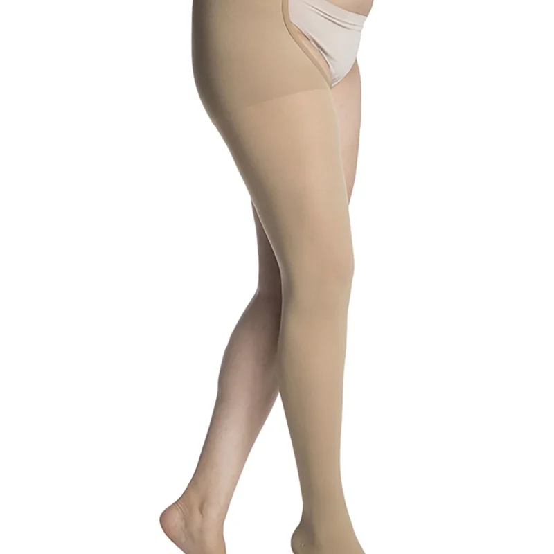 Sigvaris Women’s Essential Opaque Thigh-High with Waist Attachment