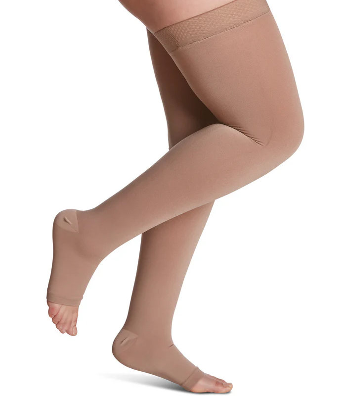 Sigvaris Women’s Secure Thigh-High Open-Toe