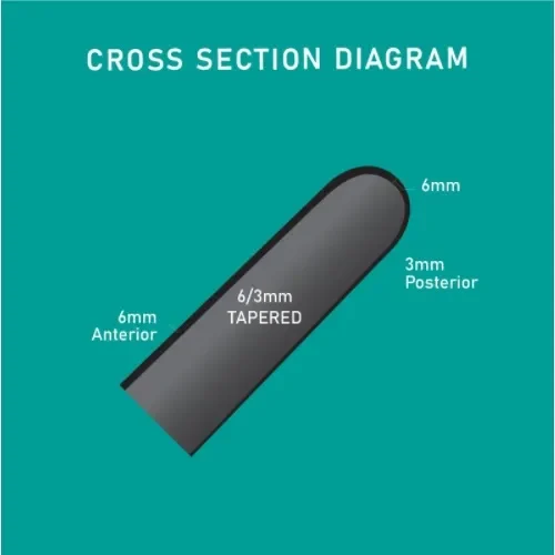Alps Anterior Posterior Tapered Cushion Liner diagram