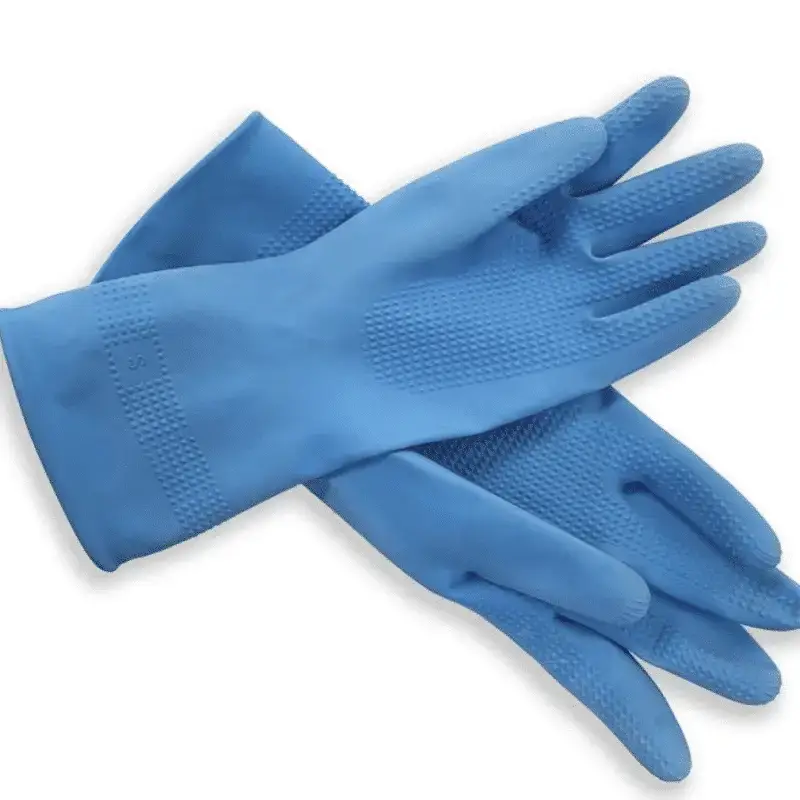 Sigvaris Blue Rubber Donning Gloves
