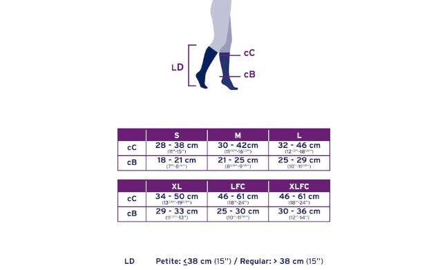 JOBST Opaque Knee High Stockings - Image 3