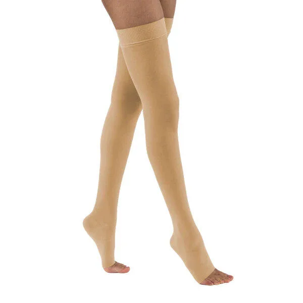 JOBST UltraSheer Thigh High Stockings open toe