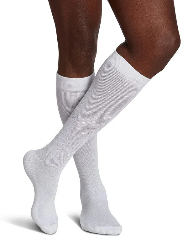 Sigvaris Eversoft Diabetic Sock Calf white