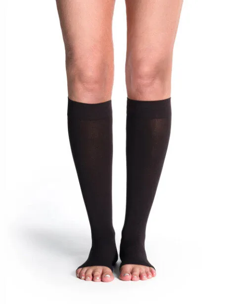 Sigvaris Women's Style Soft Opaque Calf Open-Toe - Image 2